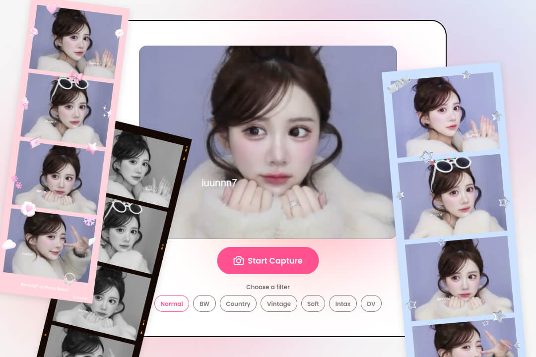 BeautyPlus 온라인 포토부스
